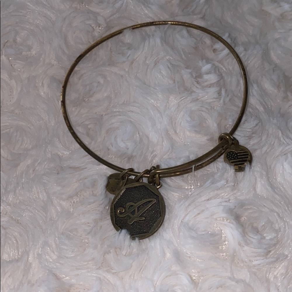 Alex and Ani ‘A’ charm Bracelet!